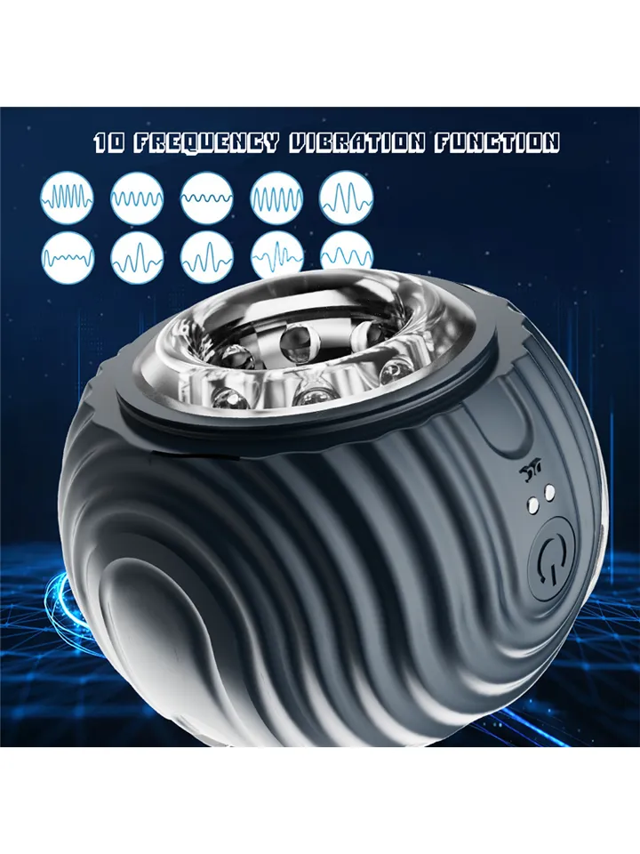 10-Mode Vibrating Stroker For Men - Stroker 3 [full]