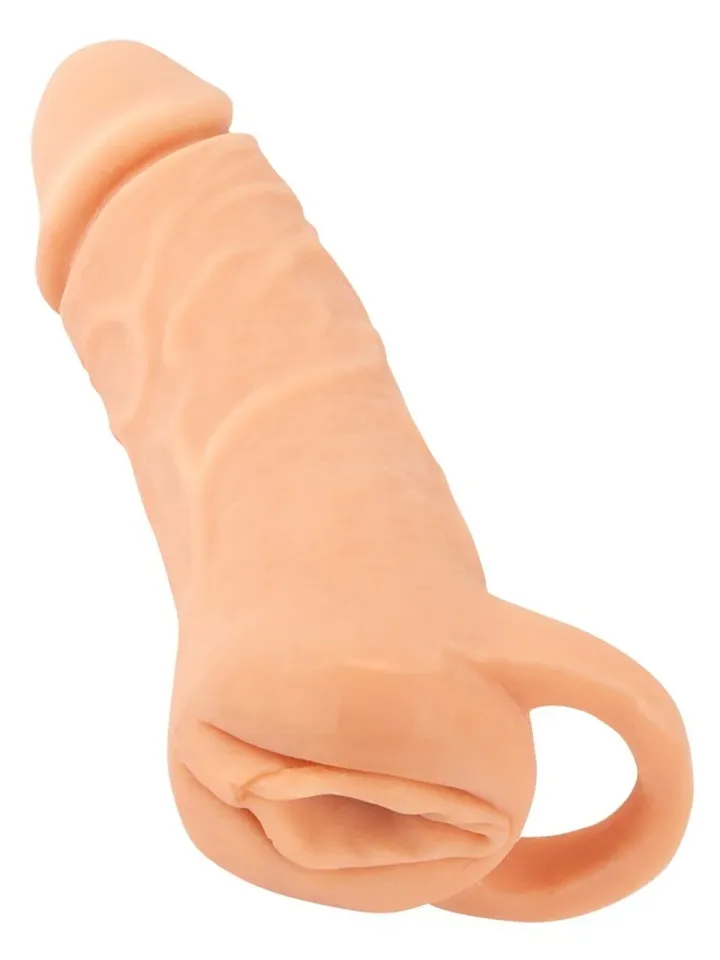 2-in-1 Verlängerung & Masturbator 18,5cm - Penisverlängerung 1 [full]