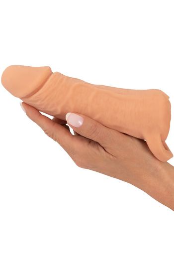 2-in-1 Verlängerung & Masturbator 18,5cm - Penisverlängerung 3