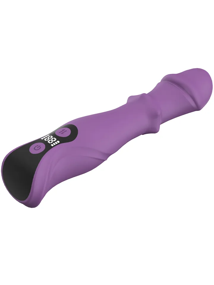 3-in-1 Vibrationsdildo mit LCD-Display - Vibrierender Dildo 3