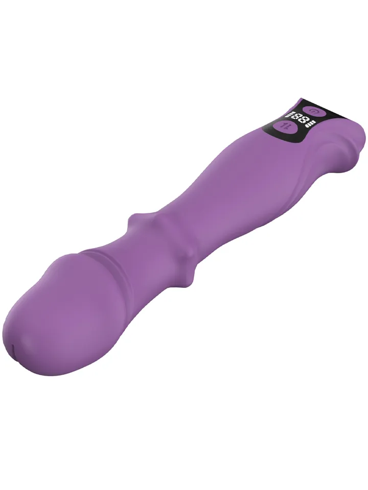 3-in-1 Vibrationsdildo mit LCD-Display - Vibrierender Dildo 4