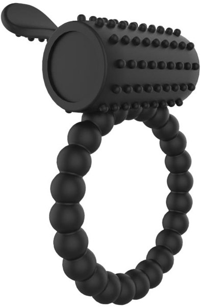 A-Gusto Vibrating Penis Ring Black - Vibrierender Penisring 2