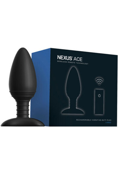 Ace Large – Vibrierender Buttplug mit Fernbedienung - Vibrierender Analplug 2