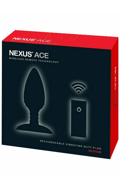 Ace Medium – Ferngesteuerter Vibro-Buttplug - Vibrierender Analplug 2