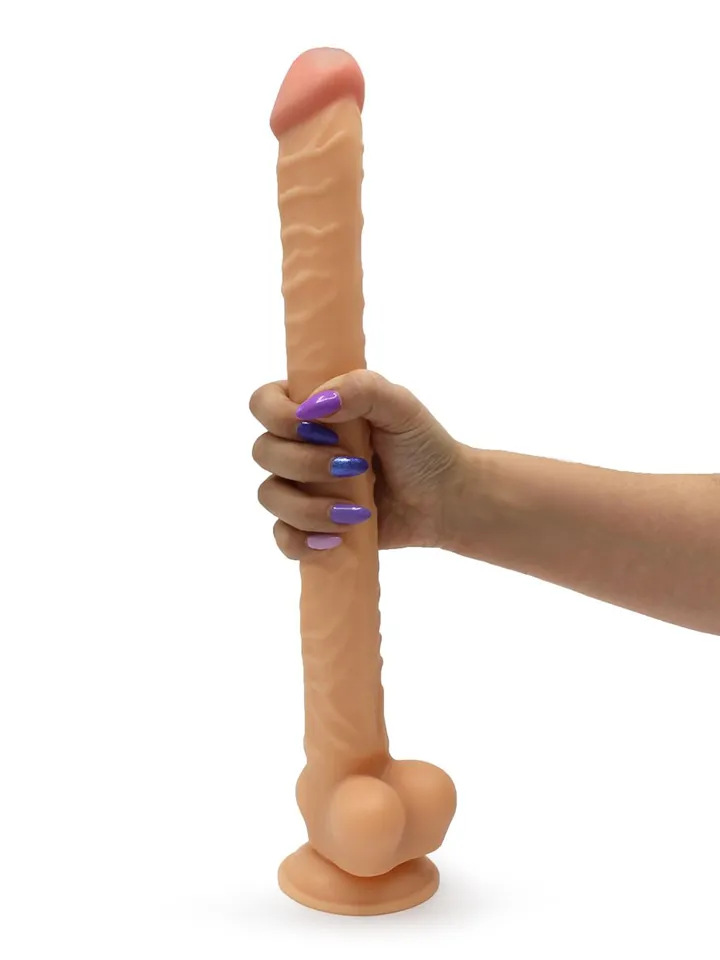 Achille Hautfarbener Dildo 24 cm - XL Dildo 1 [full]