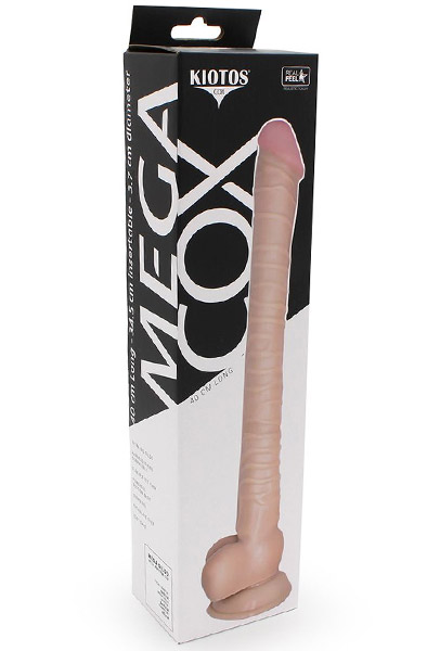 Achille Hautfarbener Dildo 24 cm - XL Dildo 3