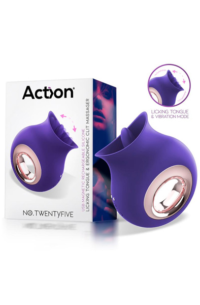 Action Nr. 25 Leckende Zunge & Vibrator Klitoris-Massagegerät - Klitoris-Vibrator 7