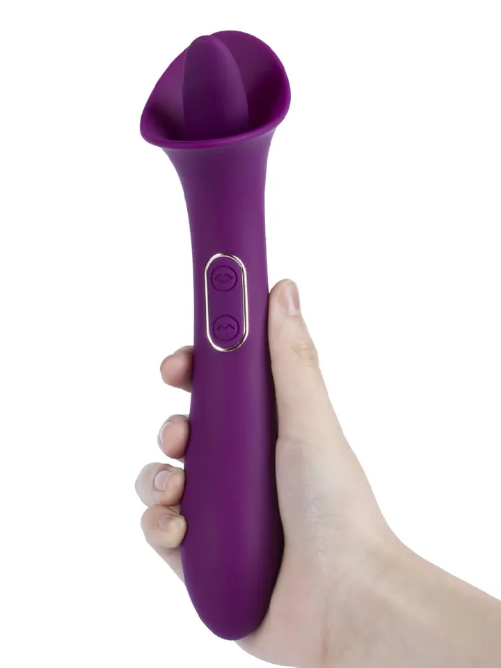 Adele Clit Licking Tongue Vibrator With G-spot Stimulator - Klitoris-Vibrator 2 [full]