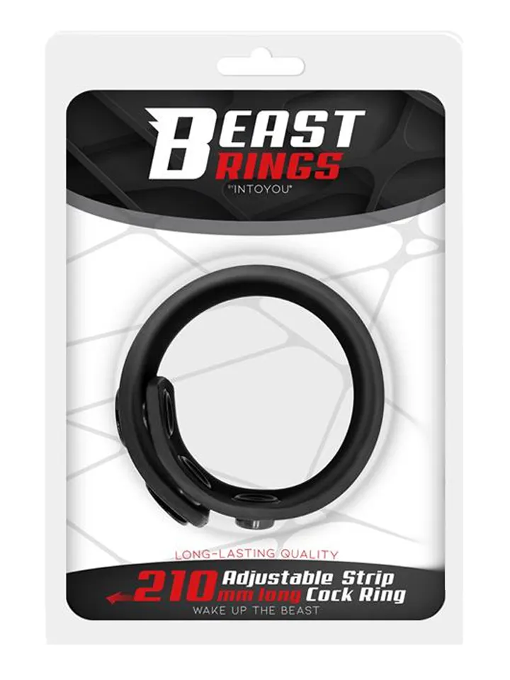 Adjustable Silicone Strip Cock Ring 15-21 cm - Cockring 1 [full]