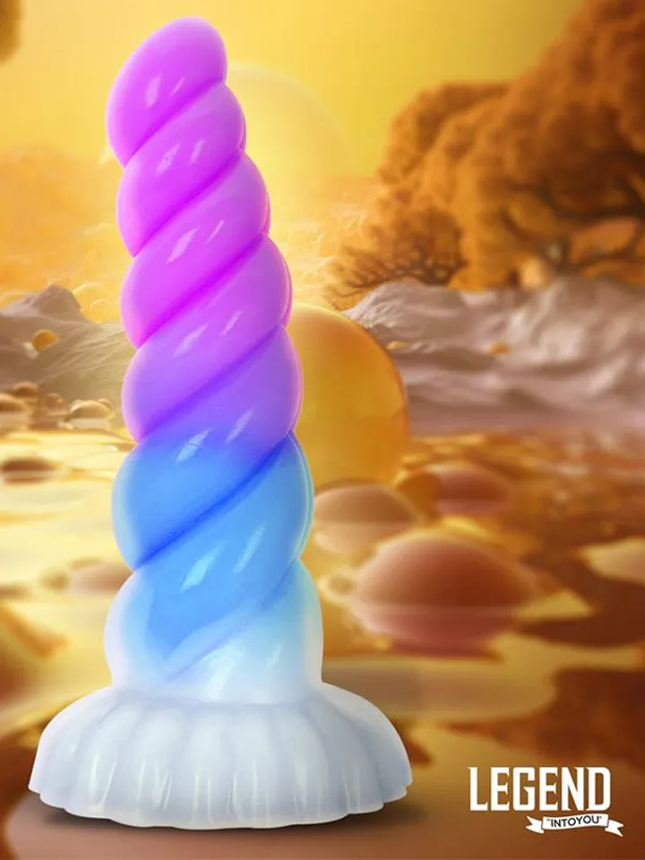 Aeros Liquid Silicone Dildo 21,5 cm - Drachen-Dildo 2 [full]