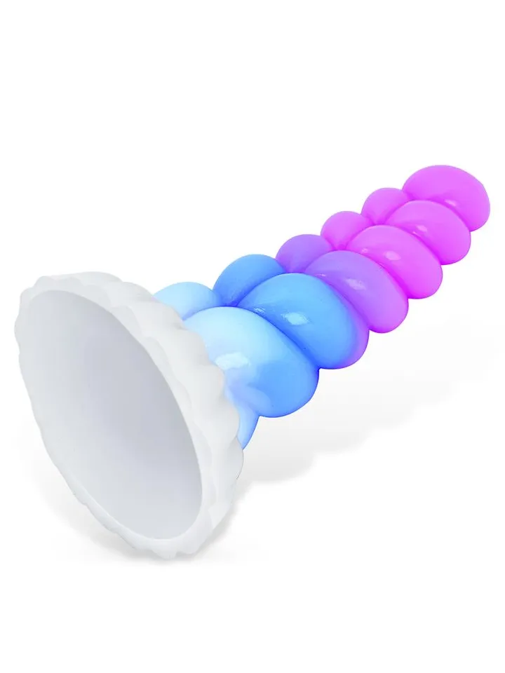 Aeros Liquid Silicone Dildo 21,5 cm - Drachen-Dildo 4