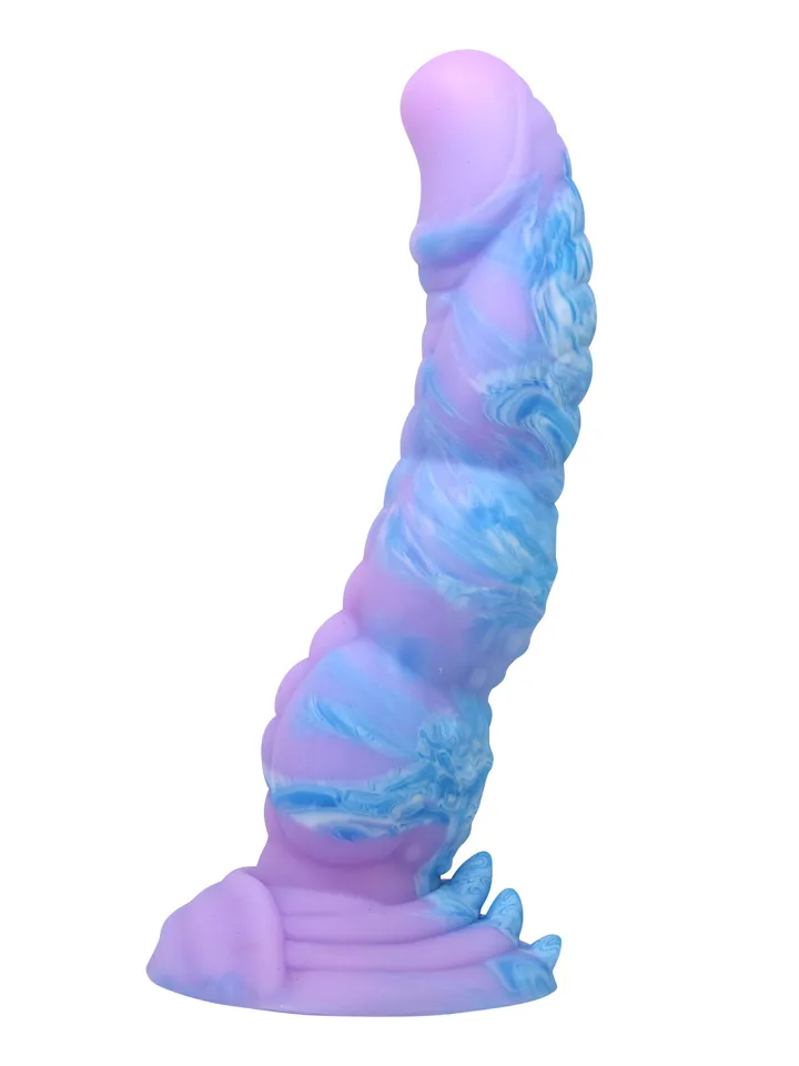 Alien Monster Silicone Dildo 20,5 cm - Drachen-Dildo 1 [full]