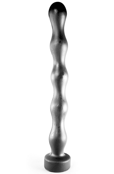 All Black Anal Beads 41,5 cm - Extra langer Anal-Dildo 1