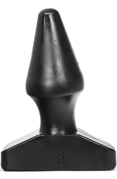 All Black Plug 15,5 cm - Extra dicker Analplug 1