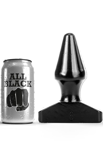 All Black Plug 15,5 cm - Extra dicker Analplug 2