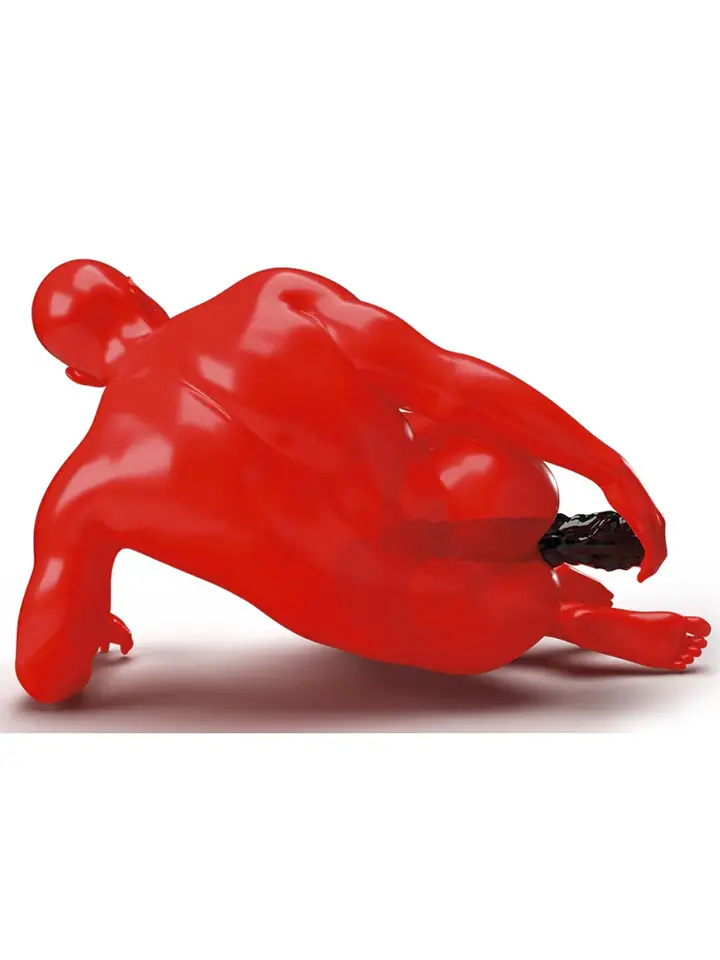 All Black Steroïd Allez 39 cm - XL Dildo 2