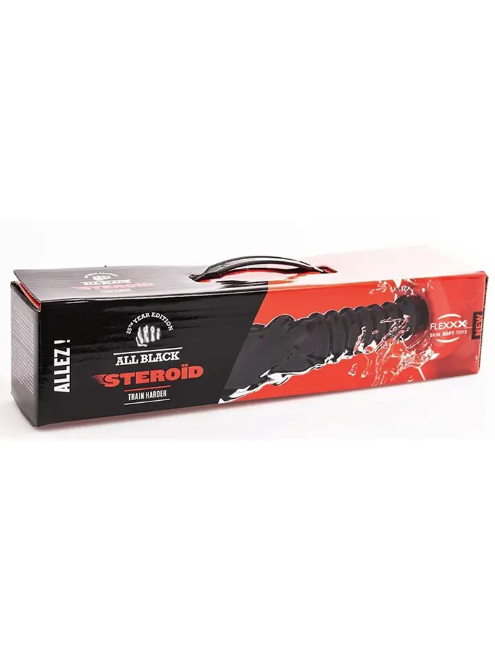All Black Steroïd Allez 39 cm - XL Dildo 4