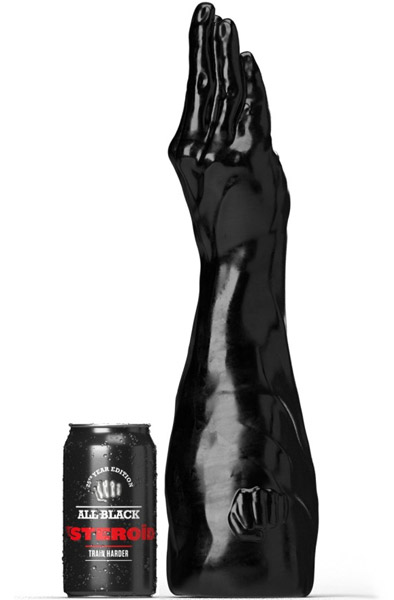 All Black Steroïd Breaststroke 39,5 cm - Fisting-Arm 1