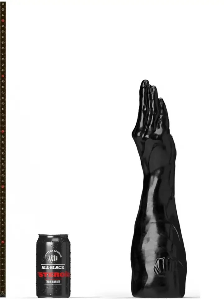 All Black Steroïd Breaststroke 39,5 cm - Fisting-Arm 2