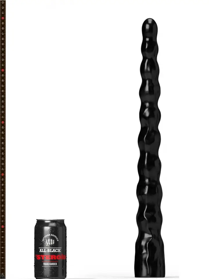 All Black Steroïd En-Garde 50 cm - XL Dildo 4