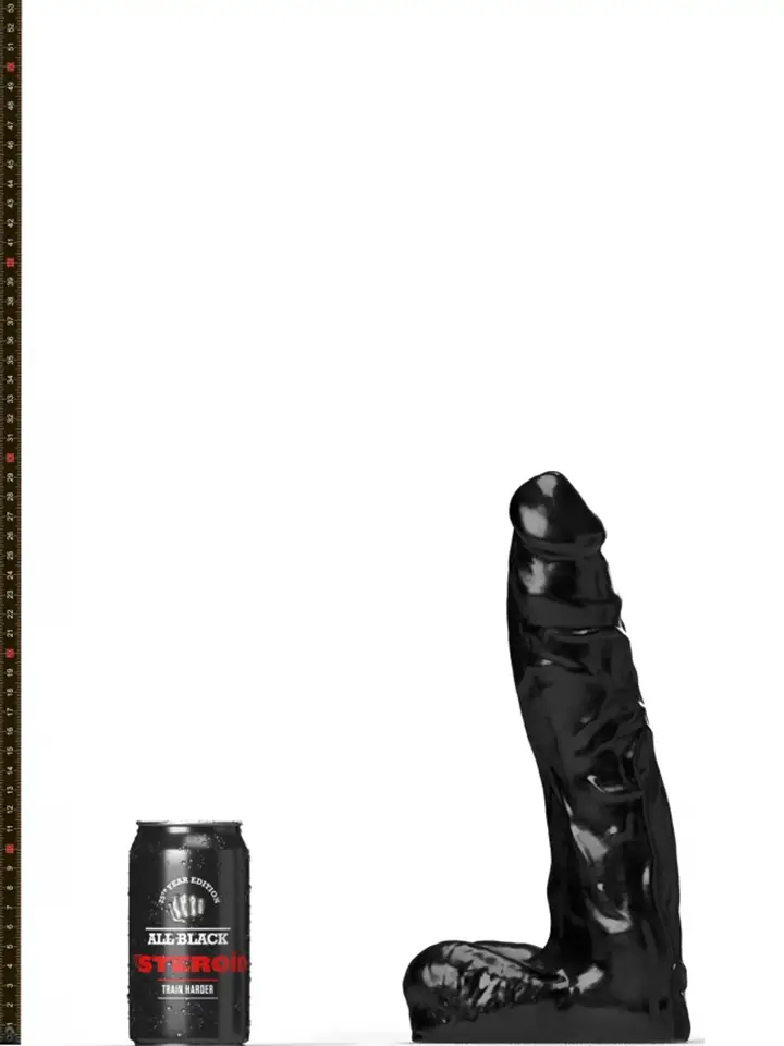 All Black Steroïd The Coach 29,5 cm - XL Dildo 3