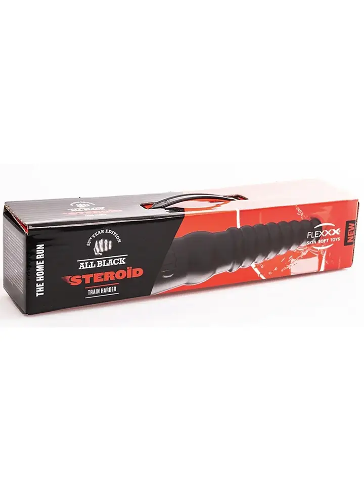 All Black Steroïd The Home Run 39 cm - XL Dildo 4