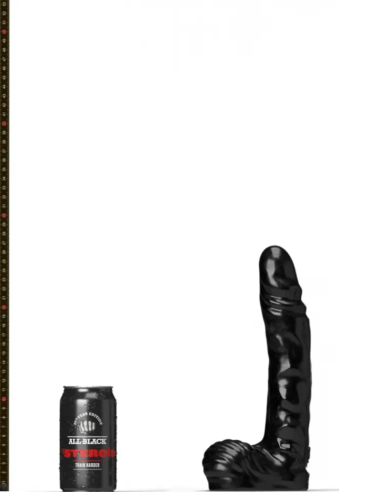 All Black Steroïd The Jock 27,5 cm - XL Dildo 3