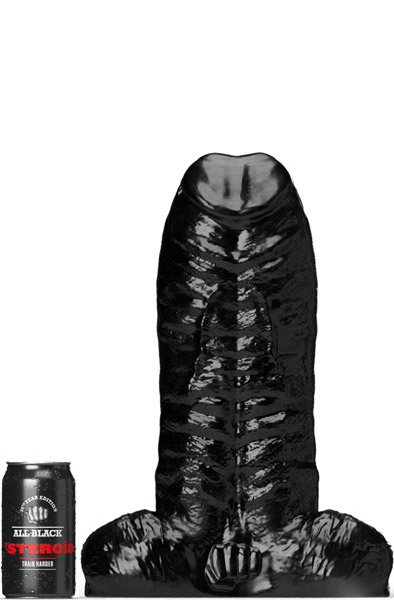 All Black Steroïd The Personal Trainer 37 cm - XXL-Analplug 1