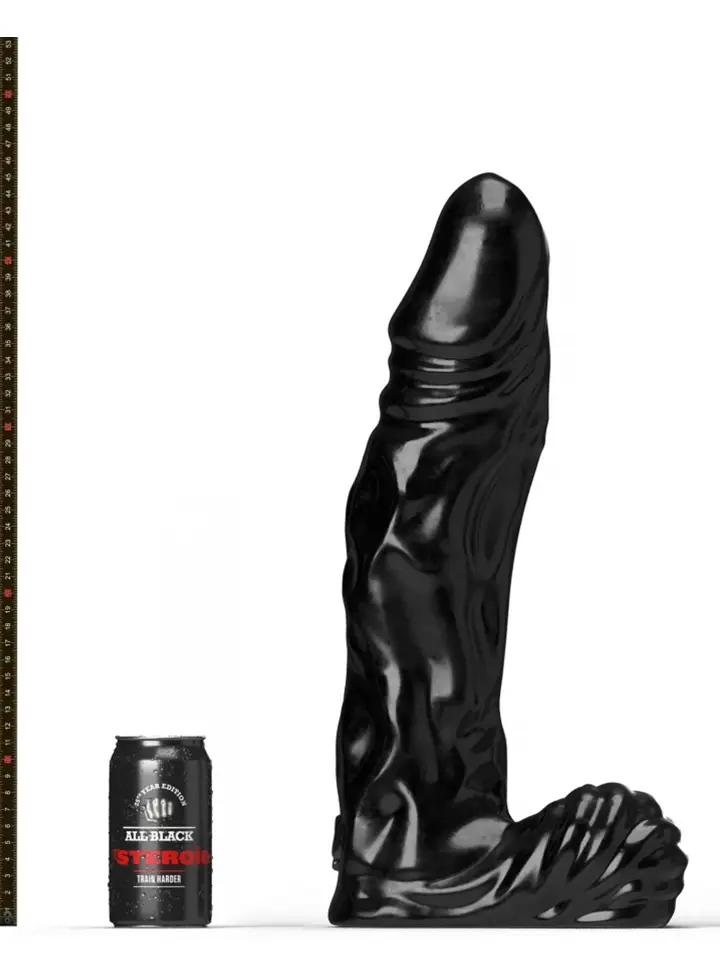 All Black Steroïd The Referee 45 cm - XXL-Dildo 5