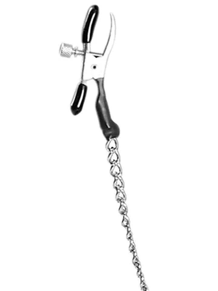 Alligator Nipple Clamps - Brustklammern mit Kette 2
