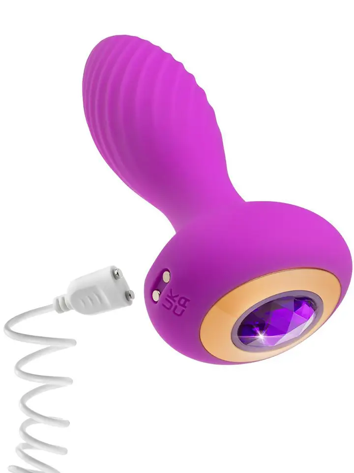 Amethyst Charm – Vibrierender Plug - Vibrierender Analplug 3