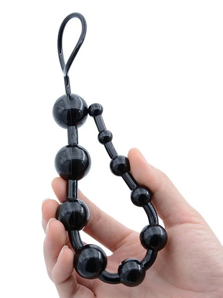 Anal Beads Black 23,5 cm - Anal-Kugeln 2 [full]