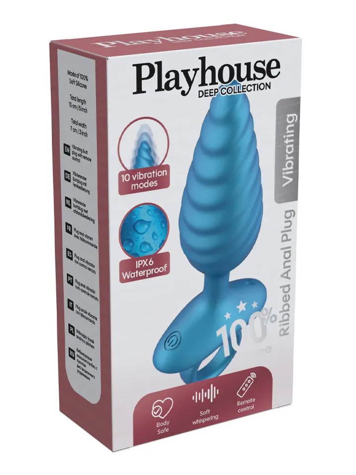Anal Plug Vibrating + Remote - Ferngesteuerter Analplug 4 [full]