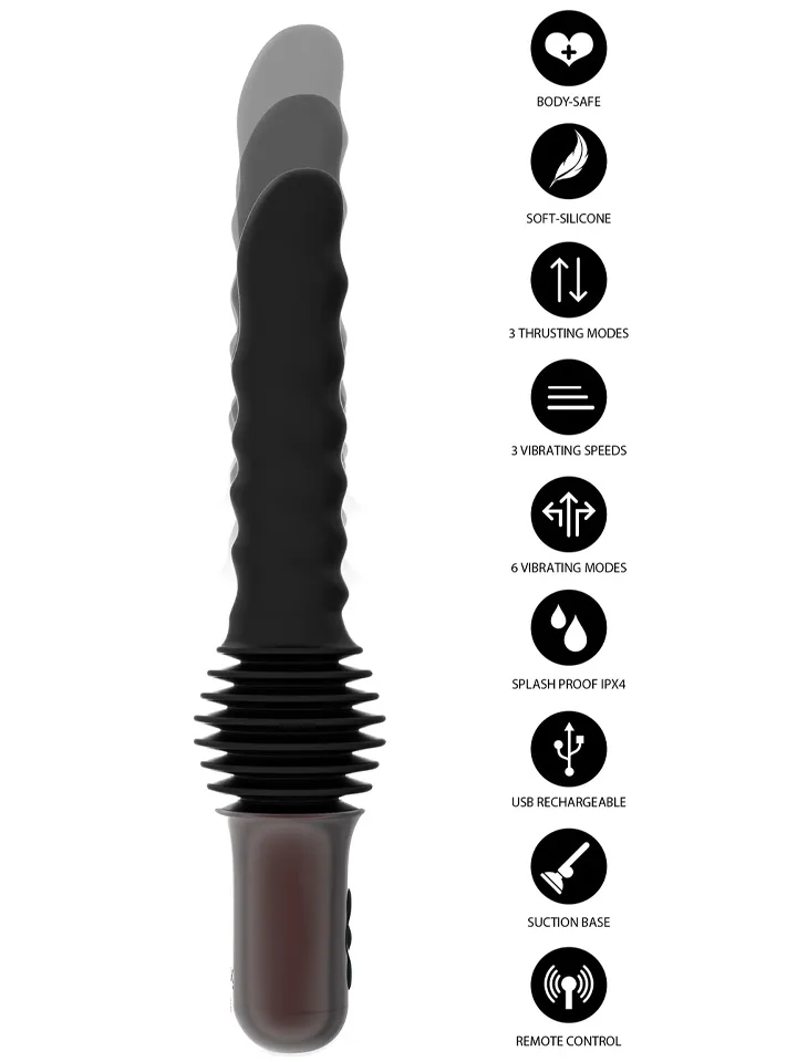 Anal Power Thrusting Vibrator - Anal-Dildo mit Vibration 2