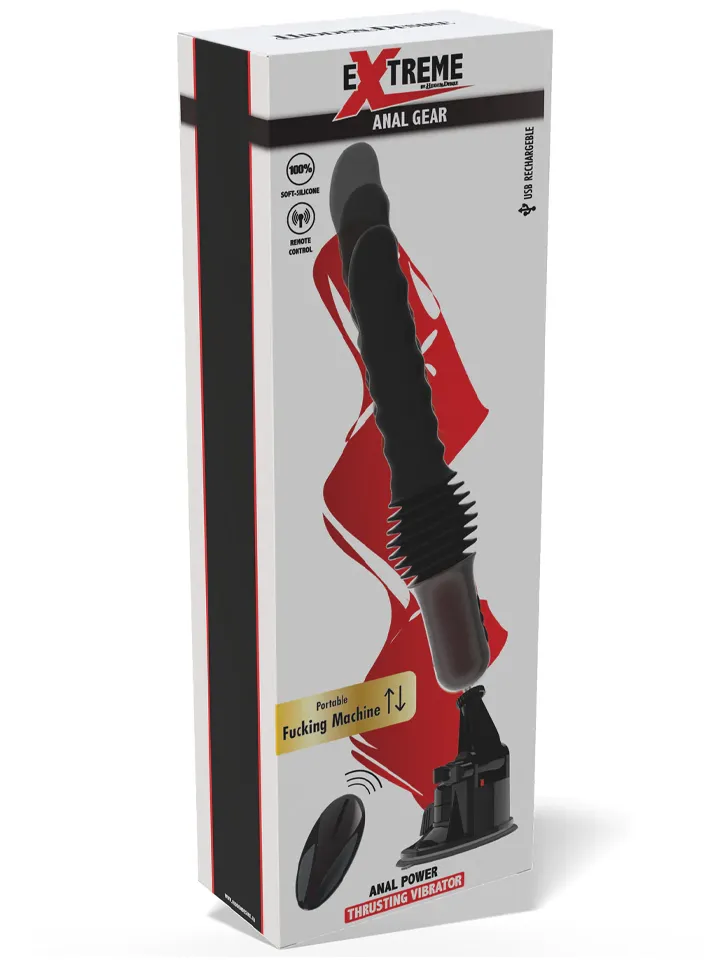 Anal Power Thrusting Vibrator - Anal-Dildo mit Vibration 4