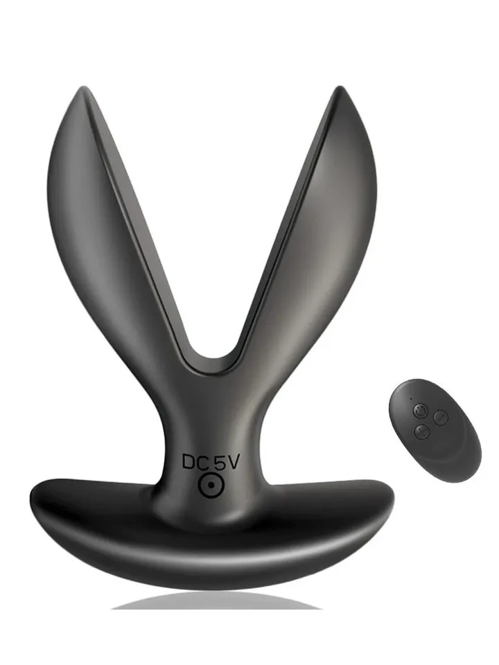 Ancvibe Vibrierender Plug 9 cm - Vibrierender Analplug 2 [full]