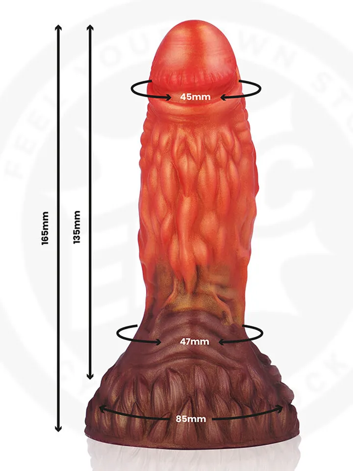 Andros Wild Roots Dildo 16,5 cm - Monster-Dildo 3 [full]