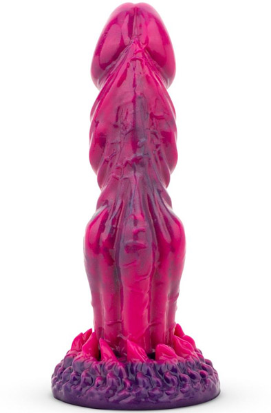Another World Dildo Pink & Purple 22,4 cm - Drachen-Dildo 2