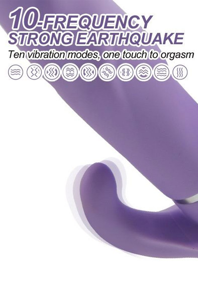 Apollo Thrusting Vibrator, Pulse & Suction Functions - Vibrator 4