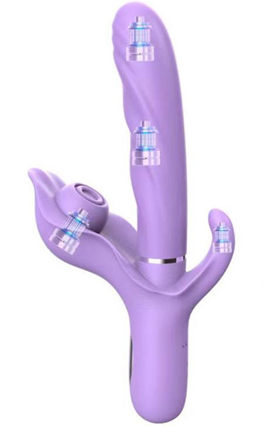 Apollo Thrusting Vibrator, Pulse & Suction Functions - Vibrator 6