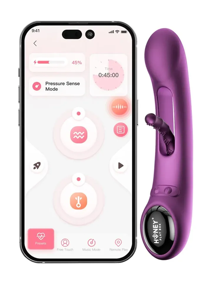 App-gesteuerter, druckempfindlicher G-Punkt-Vibrator - App-gesteuerter Vibrator 1 [full]