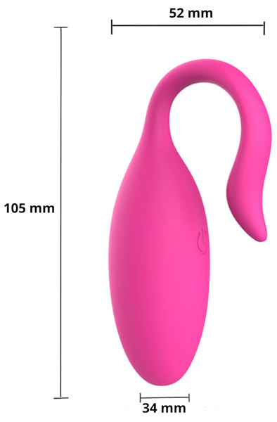 App-gesteuertes vibrierendes Ei - Ferngesteuerter Vibrator 5
