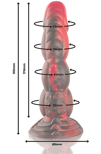 Ares Dildo Fighting Passion 19,5 cm - Monster-Dildo 3