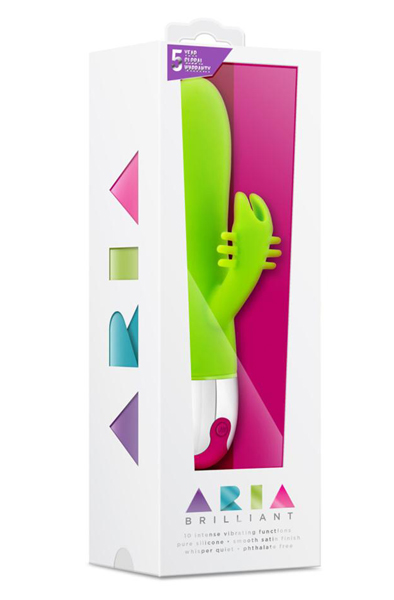 Aria Brilliant Lime - Rabbit-Vibrator 2
