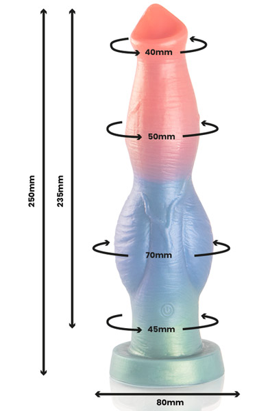 Arion Symphony Pleasure Dildo Remote 25 cm - Drachen-Dildo 2