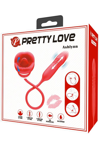Ashlynn Roter Mund Masturbator - Vibrator 4