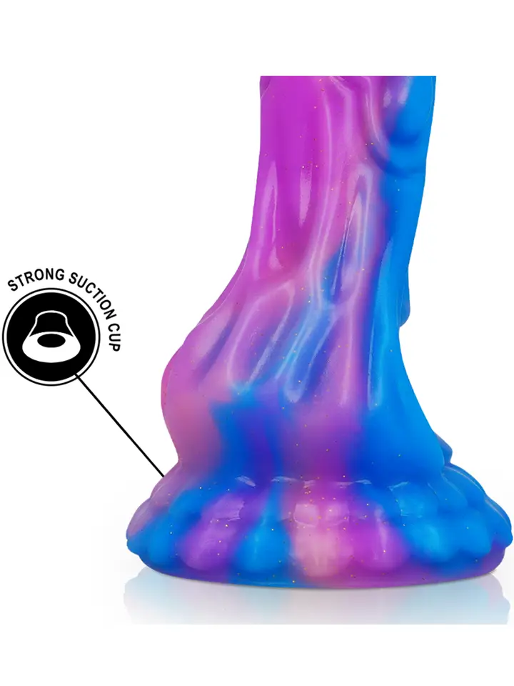 Ashtar Dildo Außerirdische Form 18,5 cm - Drachen-Dildo 4