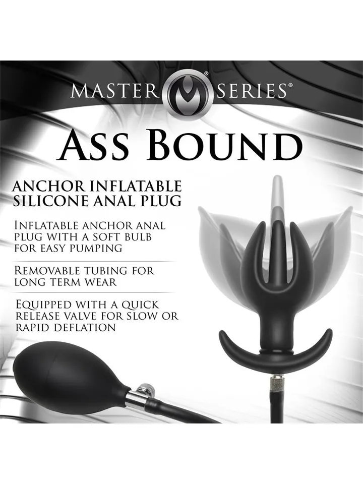 Ass Bound Anchor Inflatable Anal Plug - Aufblasbarer Analplug 3 [full]