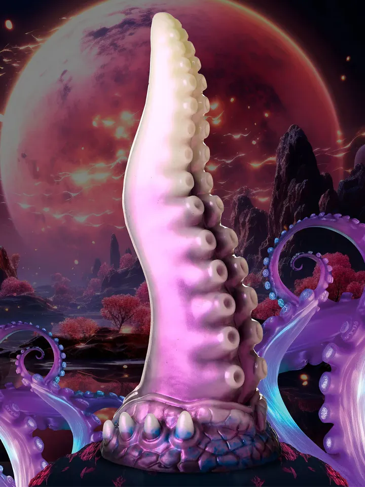 Astropus Tentacle Silicone Dildo 22 cm - Monster-Dildo 1 [full]