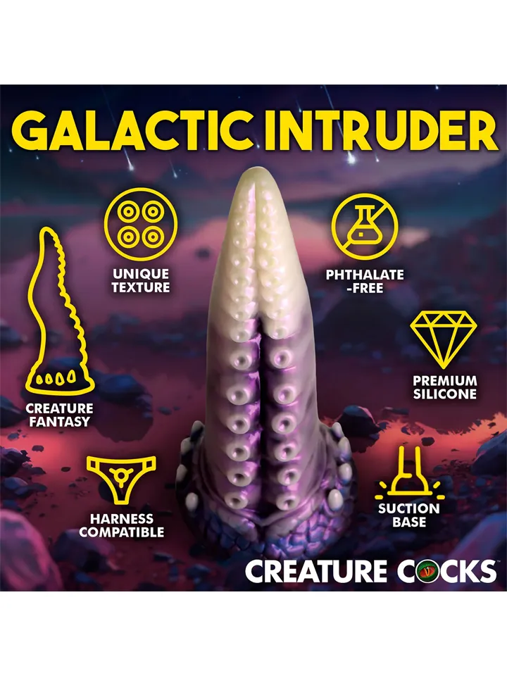 Astropus Tentacle Silicone Dildo 22 cm - Monster-Dildo 2 [full]